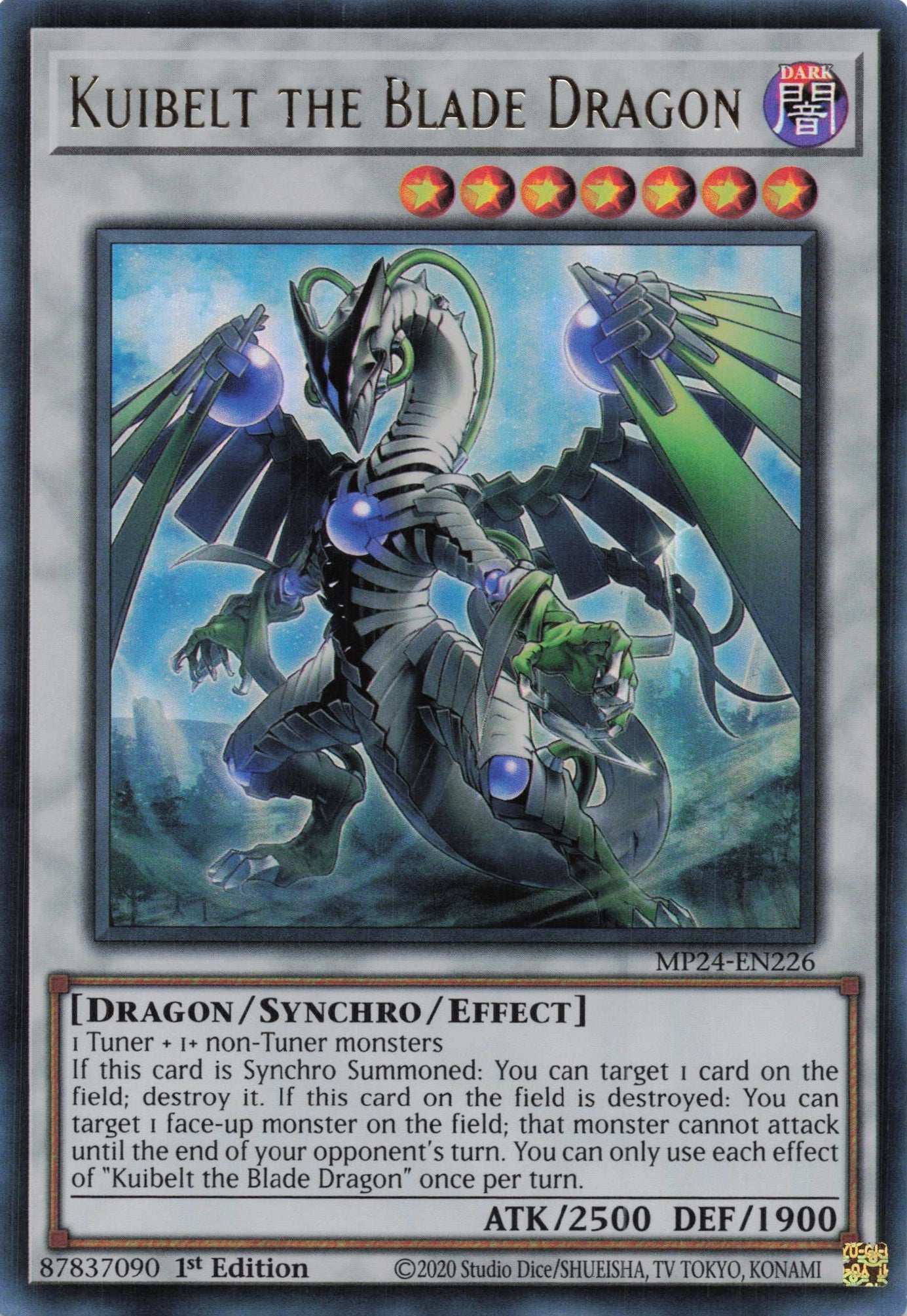 yugioh cards with 1900 attack MP24-EN226 - Kuibelt The Blade Dragon - Ultra Rare