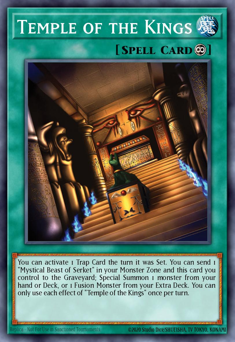 Temple of the Kings Card