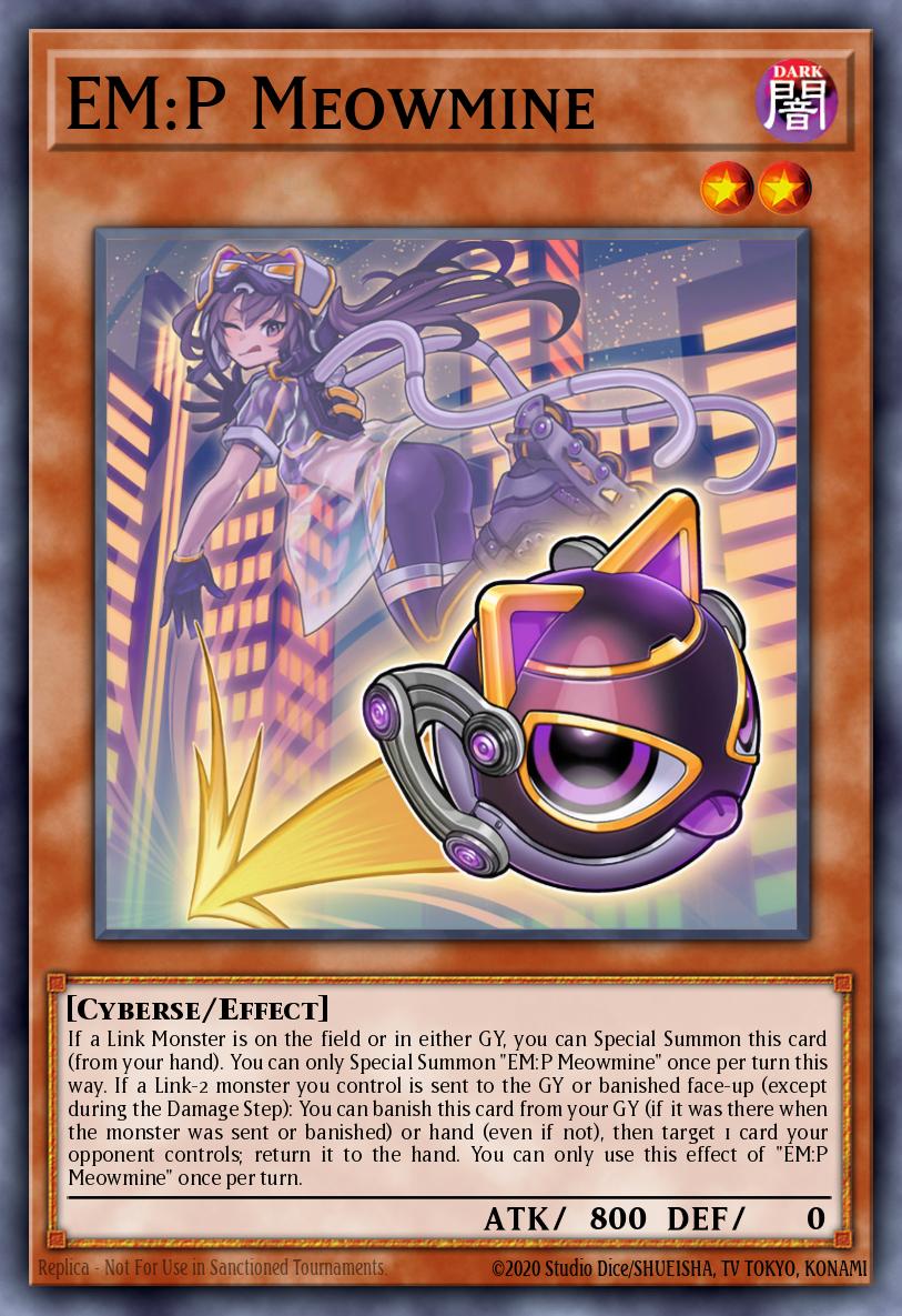 EM:P Meowmine Card