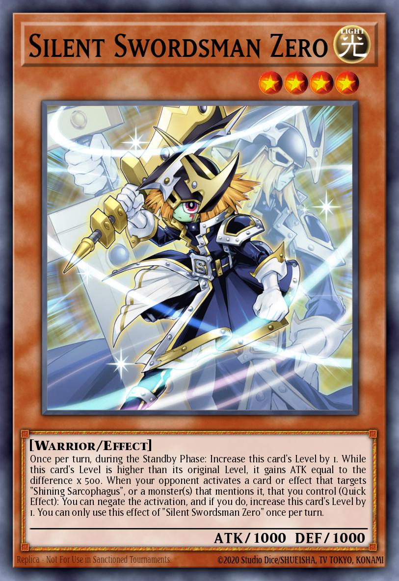 Silent Swordsman Zero Card