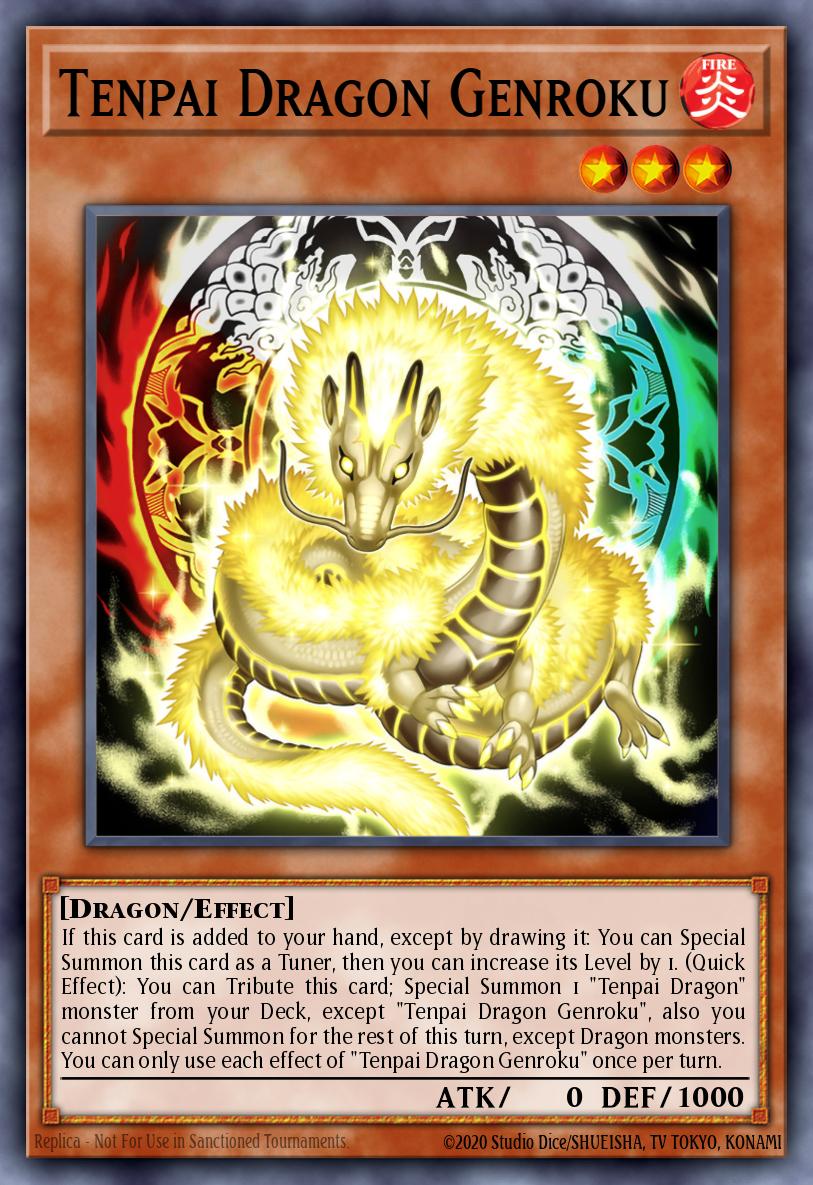 Tenpai Dragon Genroku Card
