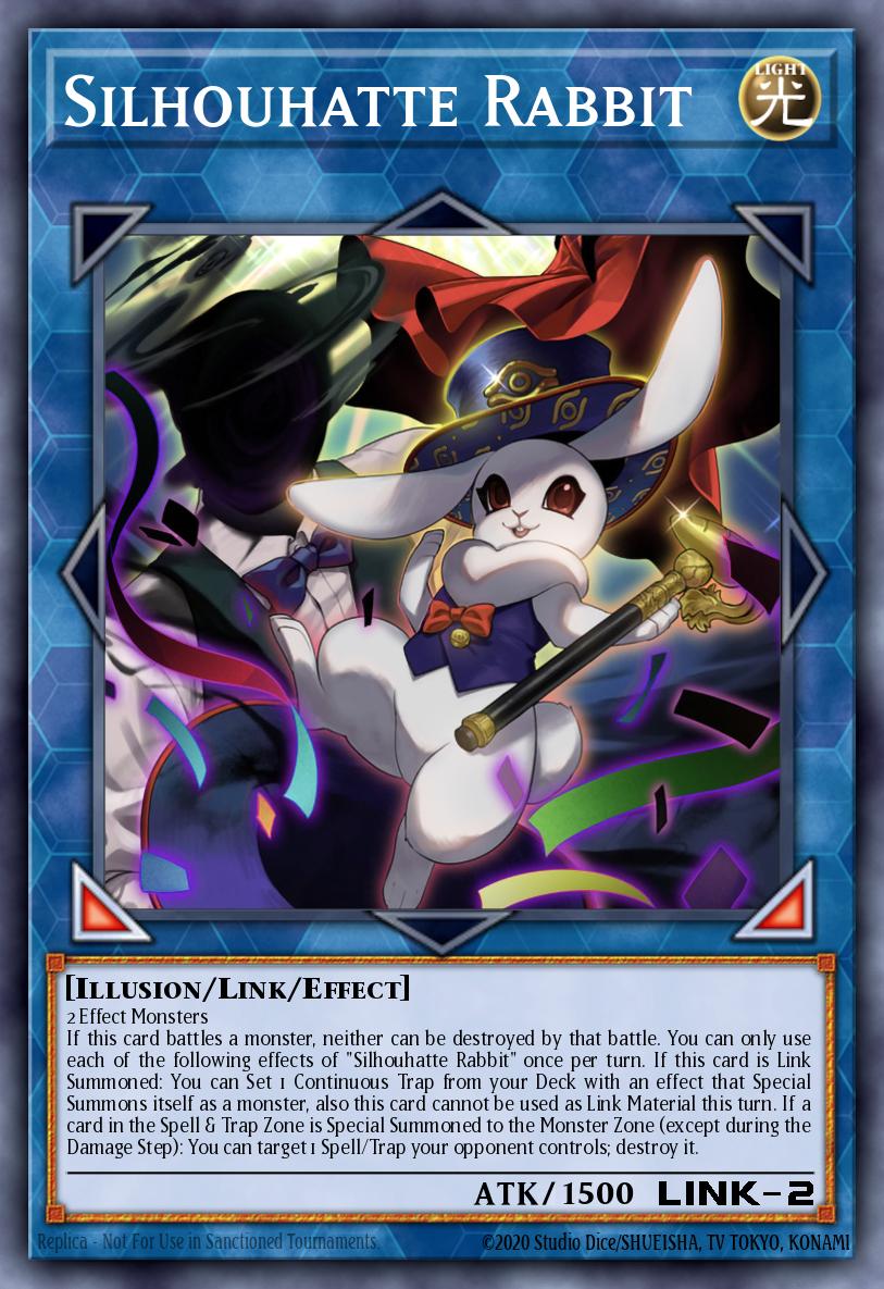 MP25-EN090 - Silhouhatte Rabbit - Prismatic Secret Rare - 2025 Mega-Pack Tin