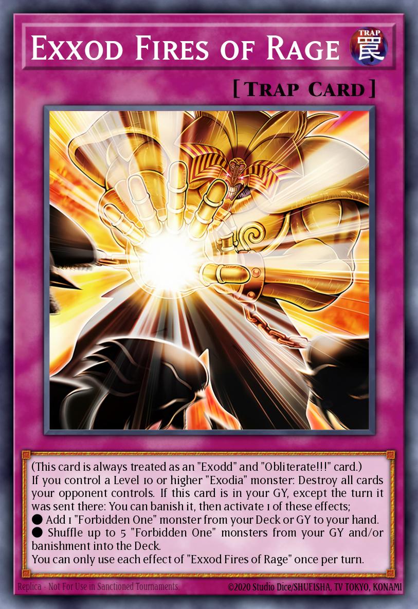 Exxod Fires of Rage Card