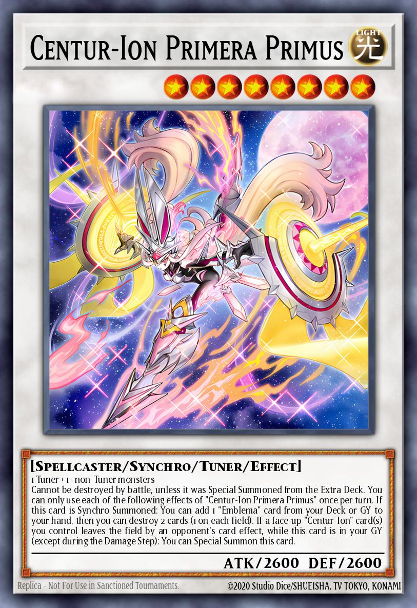 Centur-Ion Primera Primus Card