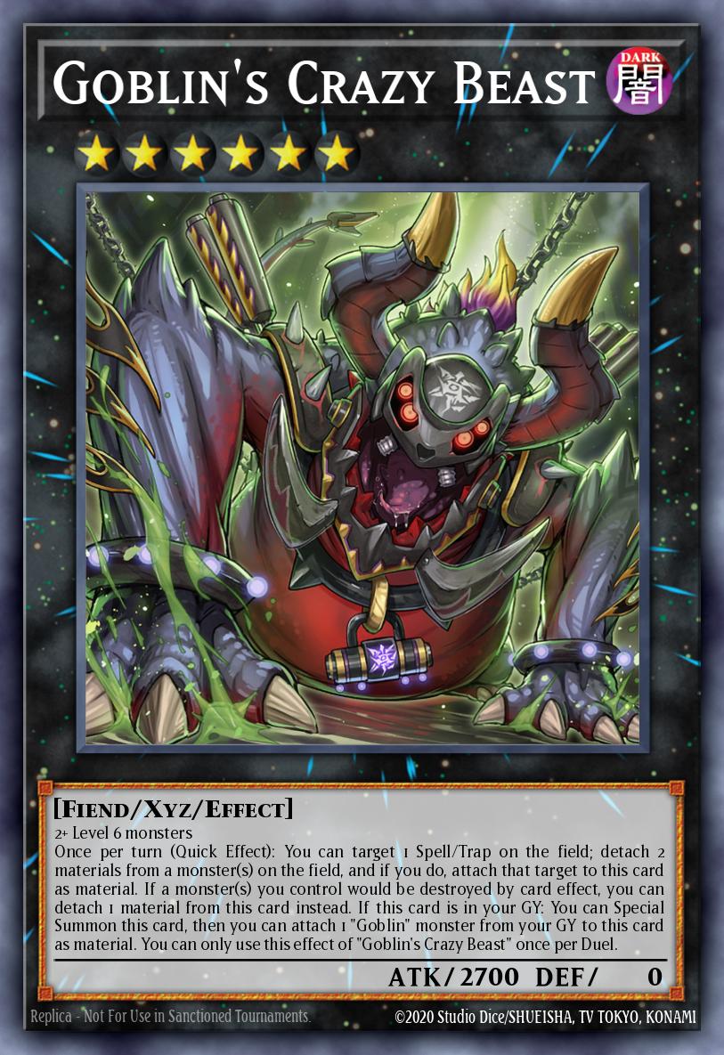 Goblin's Crazy Beast Card
