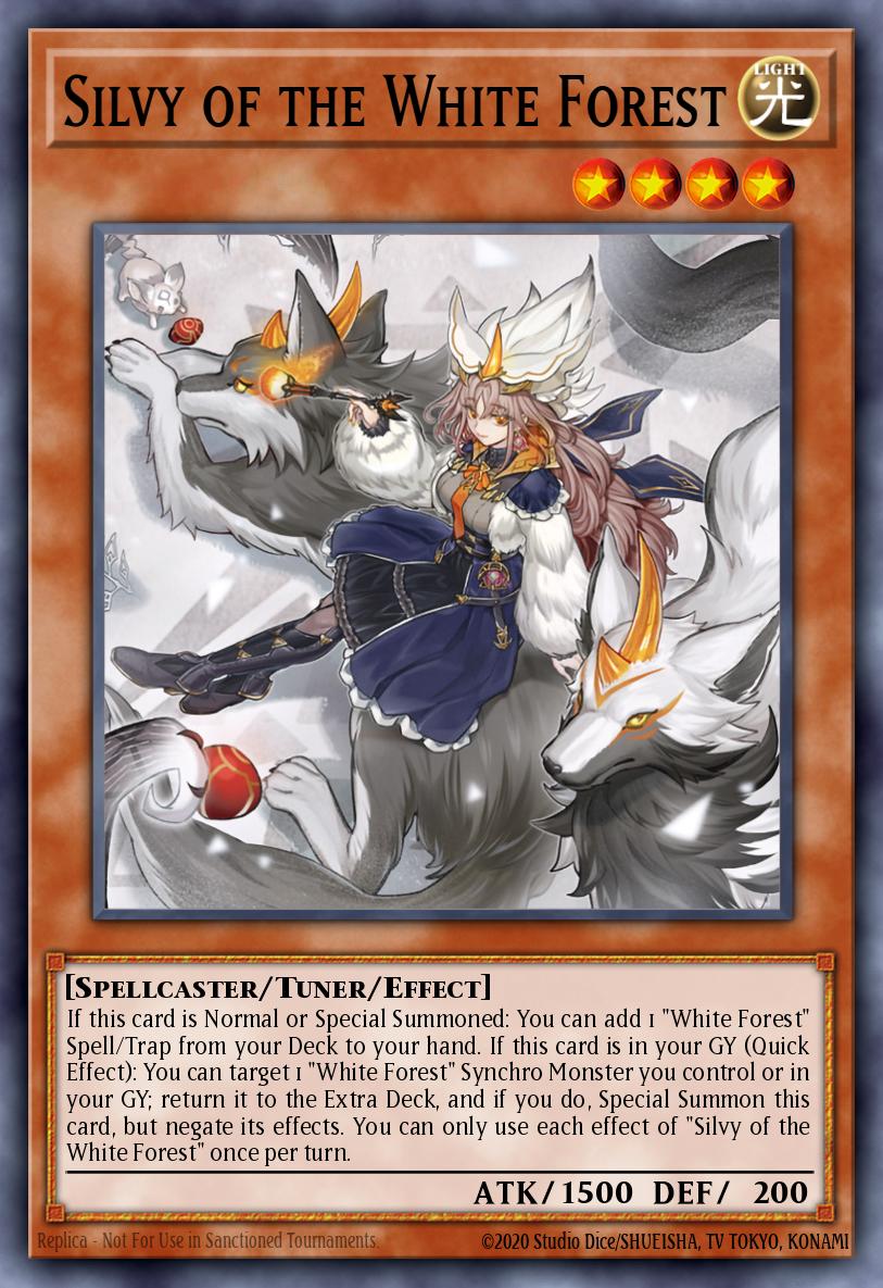 Silvy of the White Forest Card