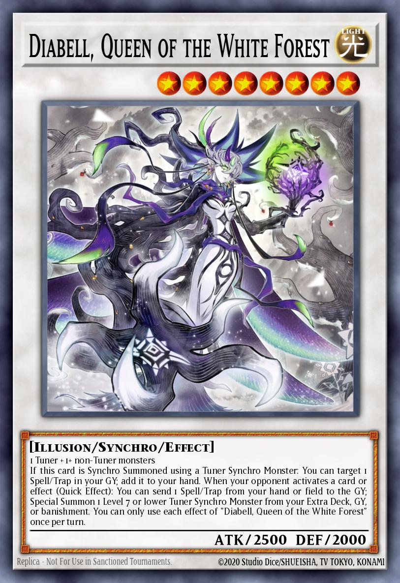 Diabell, Queen of the White Forest Card