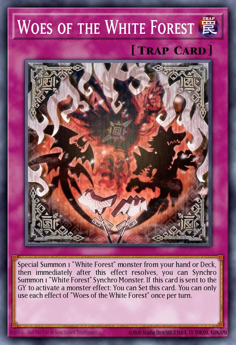 Woes of the White Forest Card
