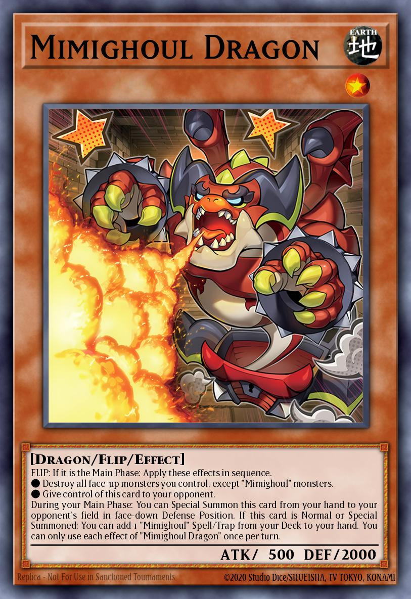 Mimighoul Dragon Card