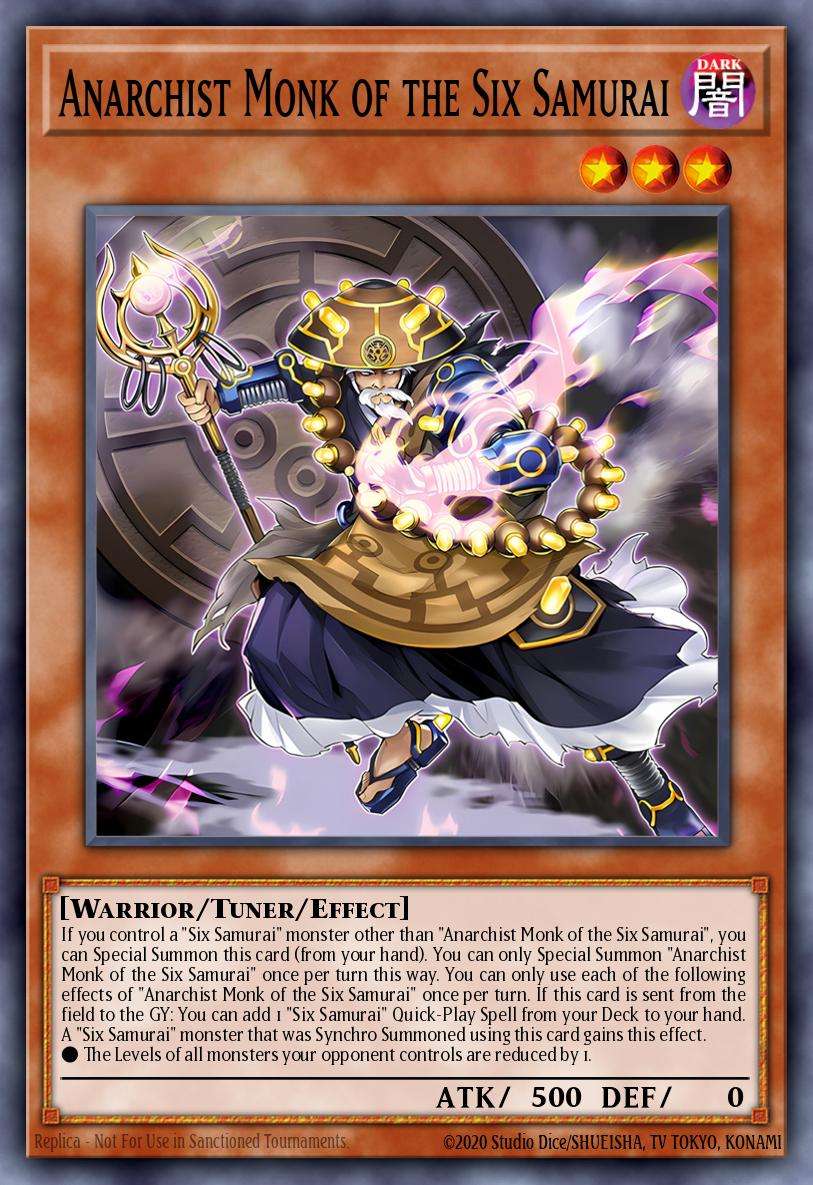 Anarchist Monk of the Six Samurai Card