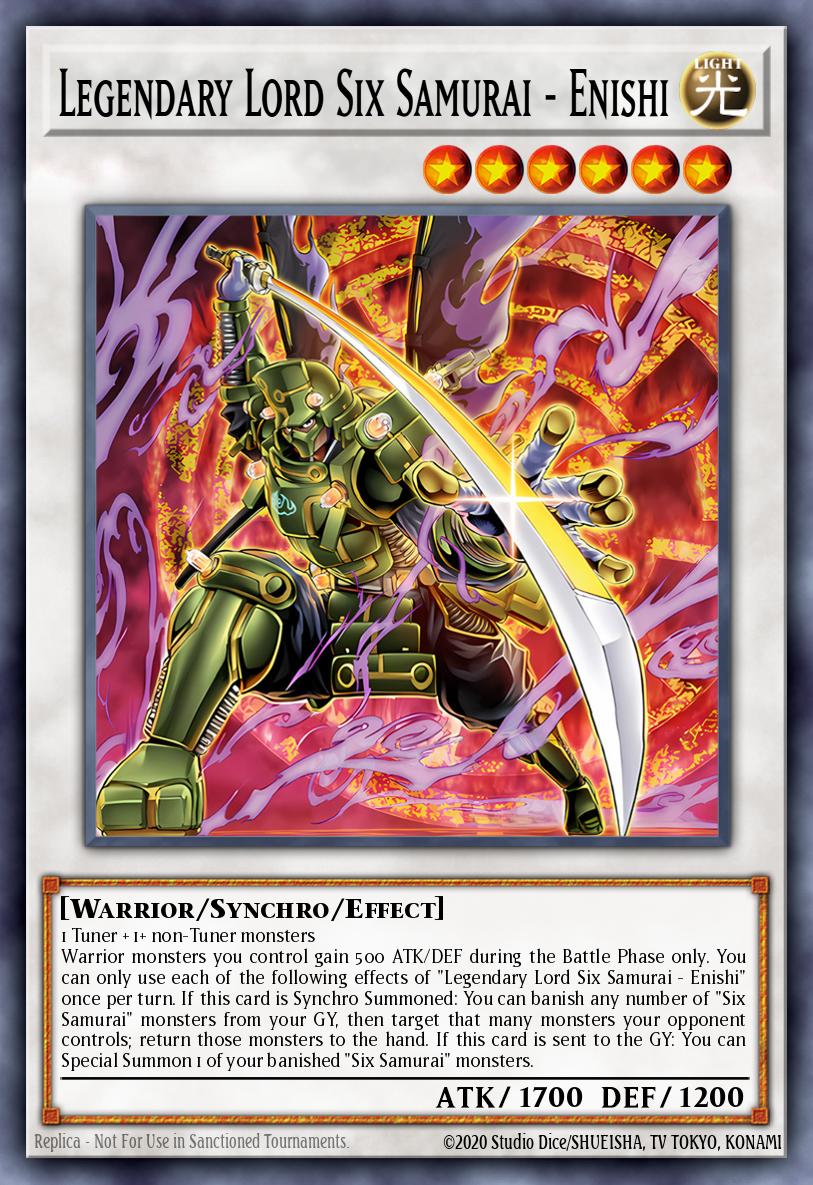 Legendary Lord Six Samurai - Enishi Card