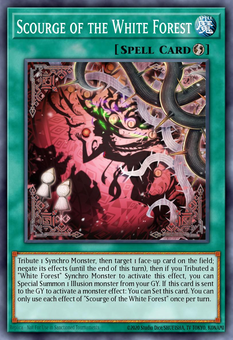 Scourge of the White Forest Card