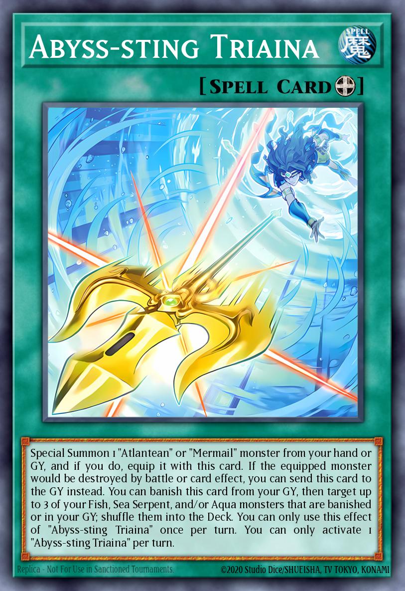 Abyss-sting Triaina Card