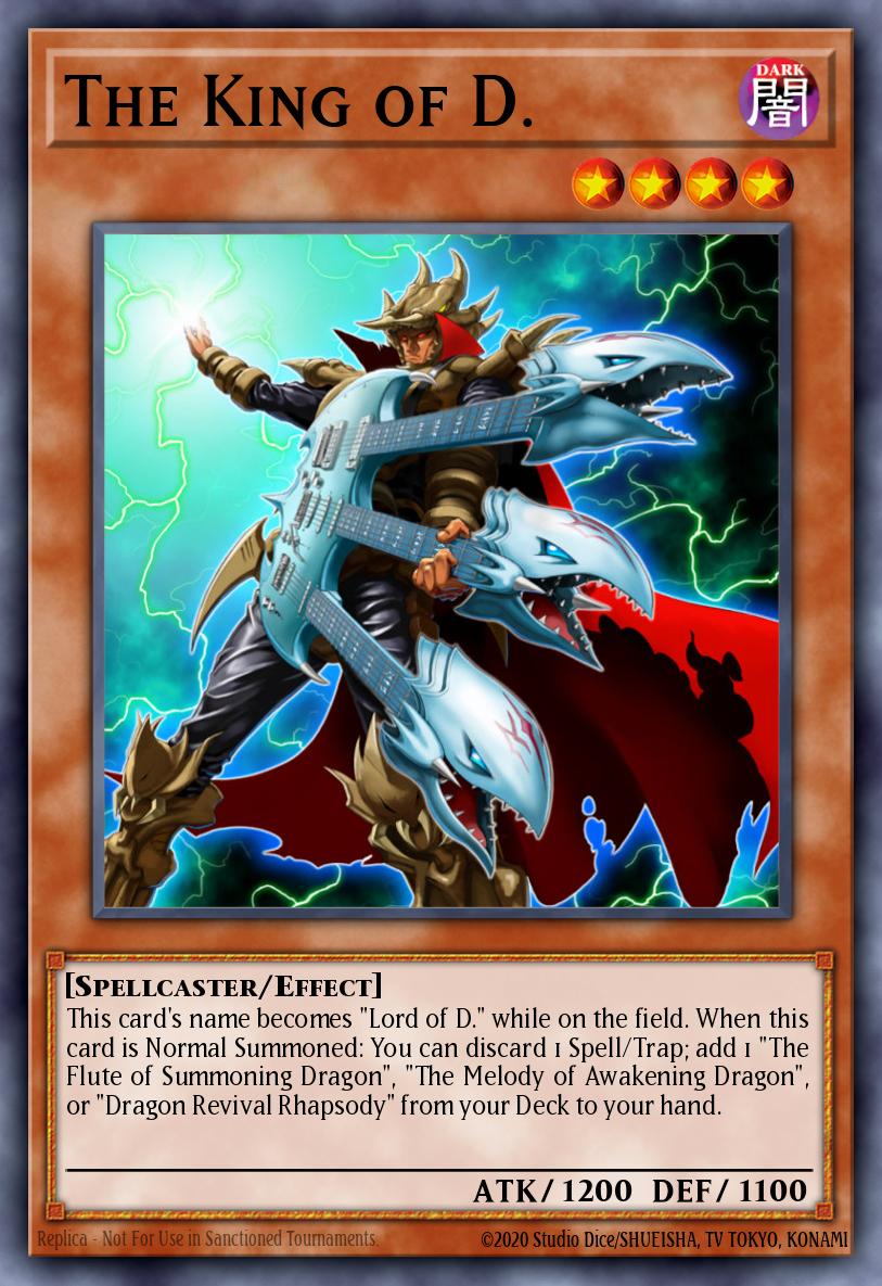 The King of D. Card