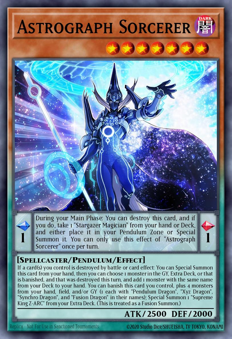 Astrograph Sorcerer Card
