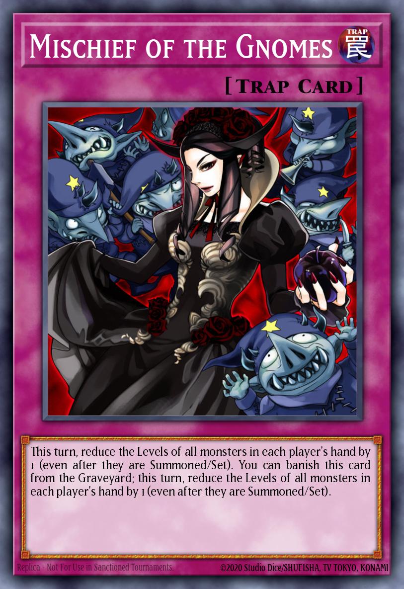 Mischief of the Gnomes Card