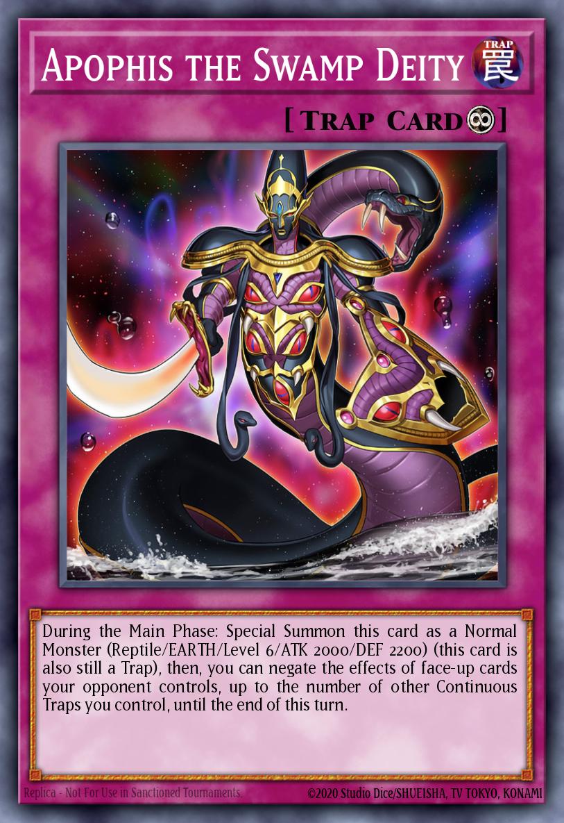 Apophis the Swamp Deity Card