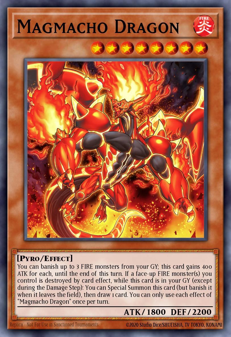 Magmacho Dragon Card