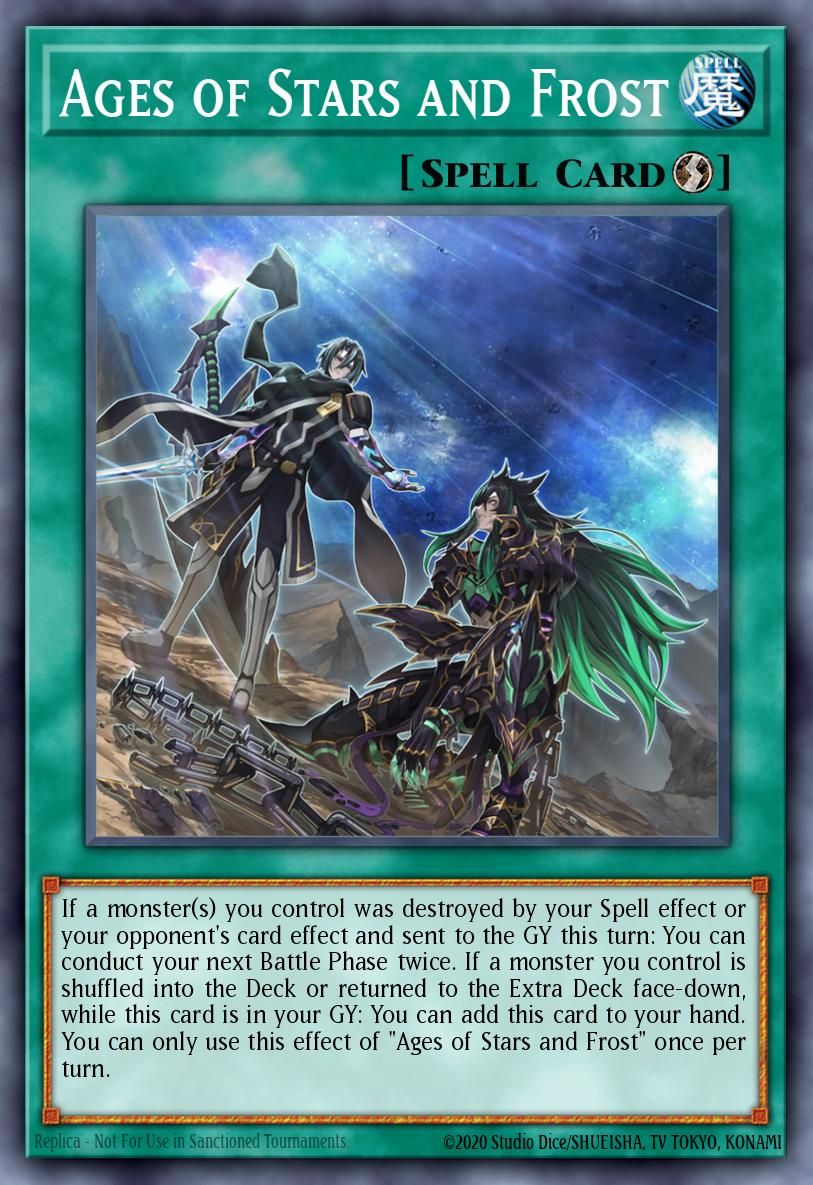 Ages of Stars and Frost Card