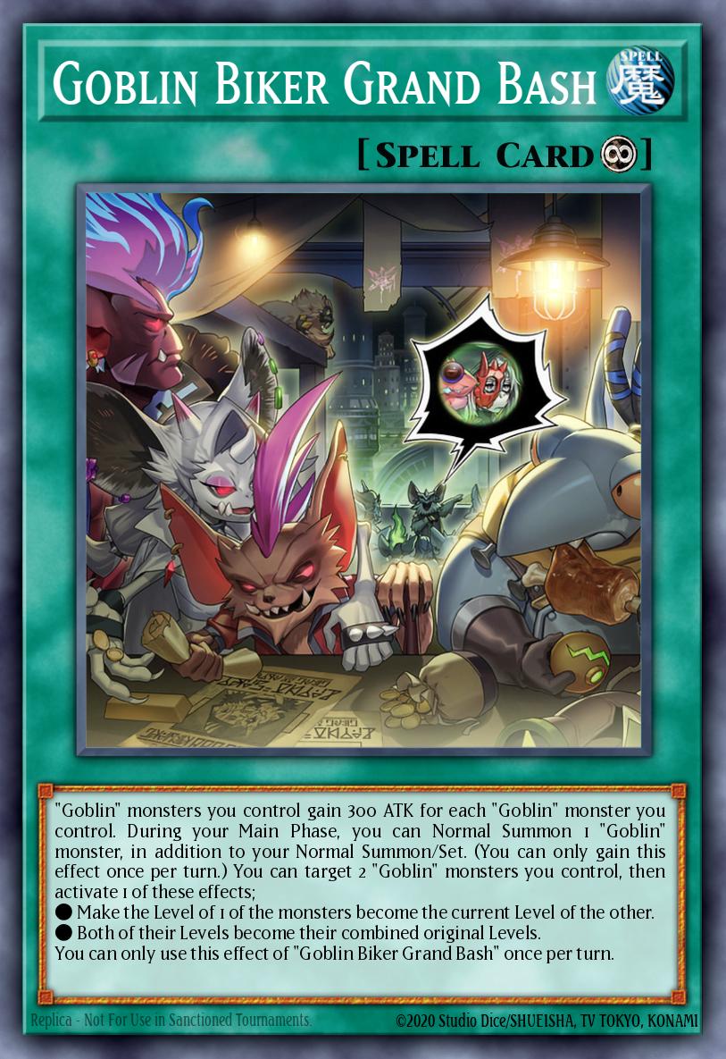 Goblin Biker Grand Bash Card