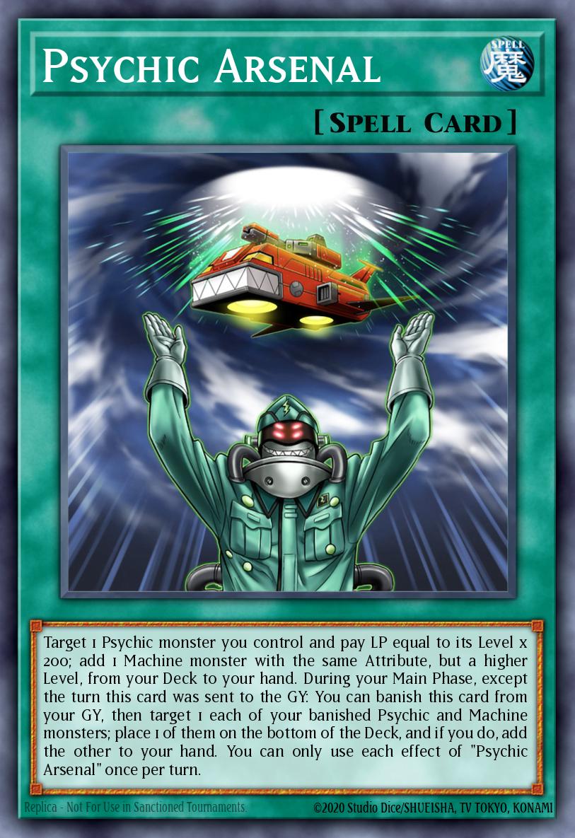 Psychic Arsenal Card