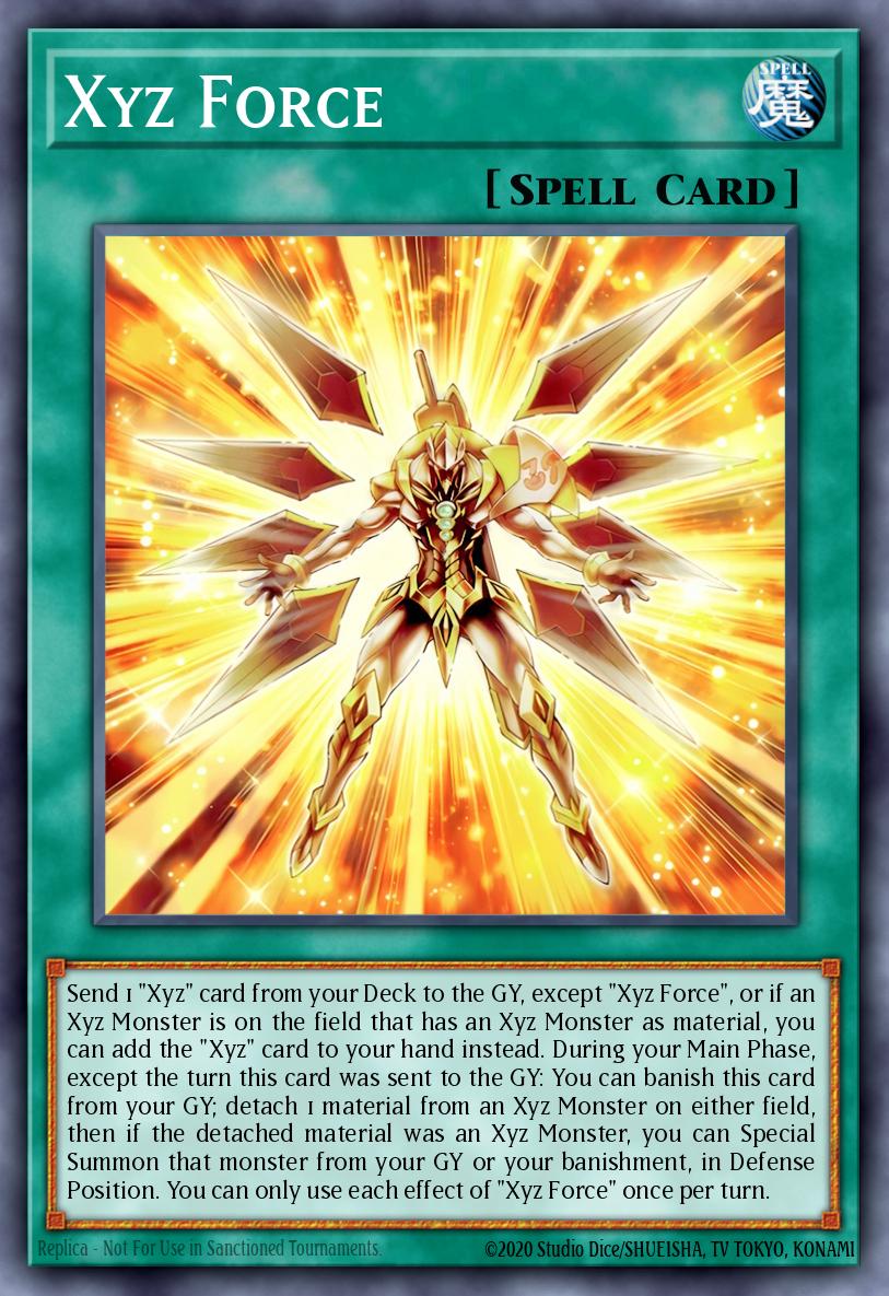 Xyz Force Card