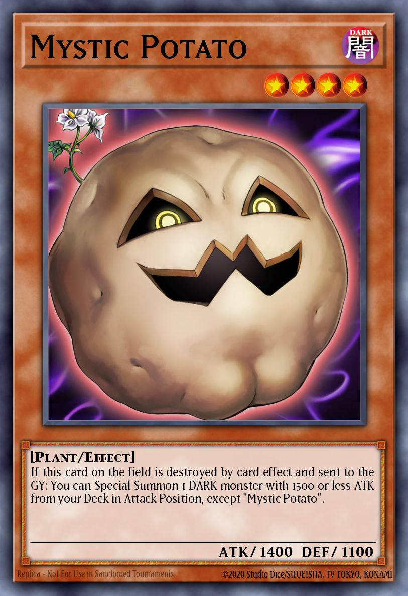 Mystic Potato Card