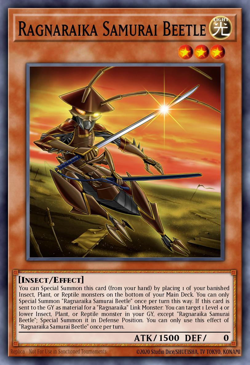 Ragnaraika Samurai Beetle Card