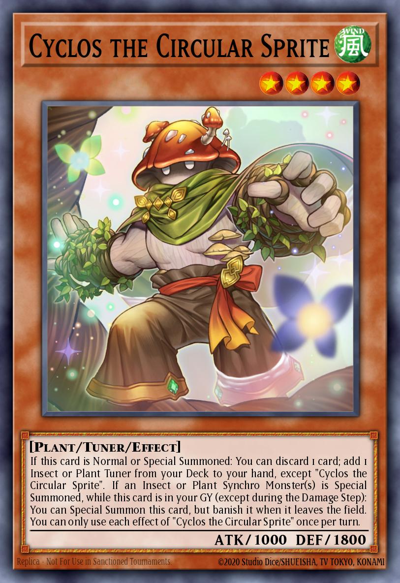 Cyclos the Circular Sprite Card