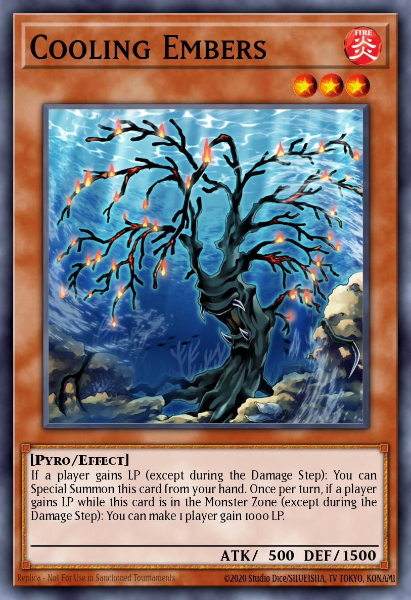 Cooling Embers Card