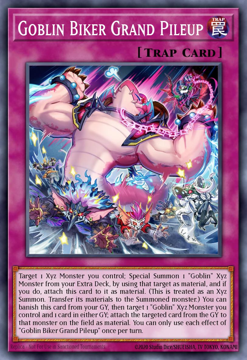 Goblin Biker Grand Pileup Card