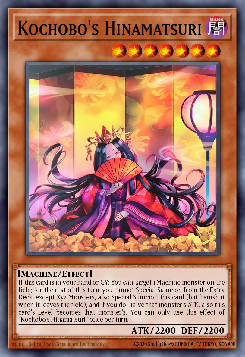 Kochobo's Hinamatsuri Card