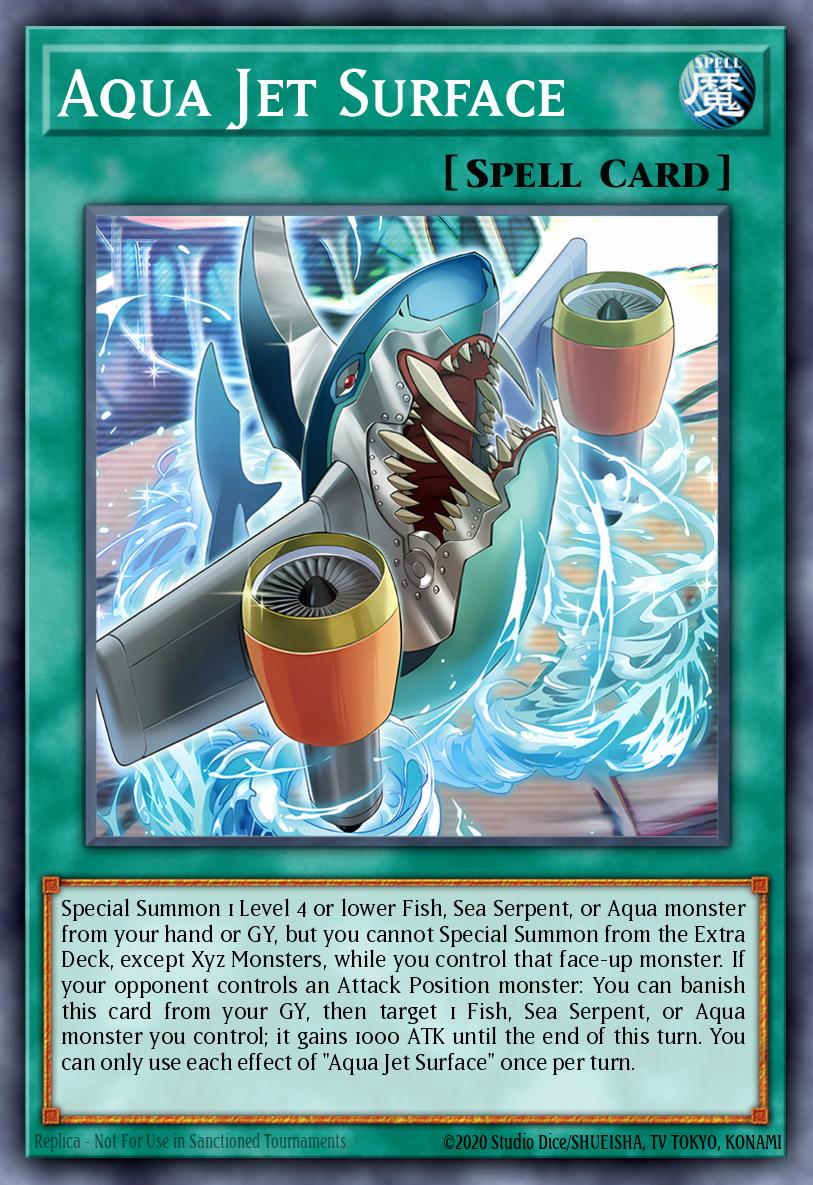 Aqua Jet Surface Card