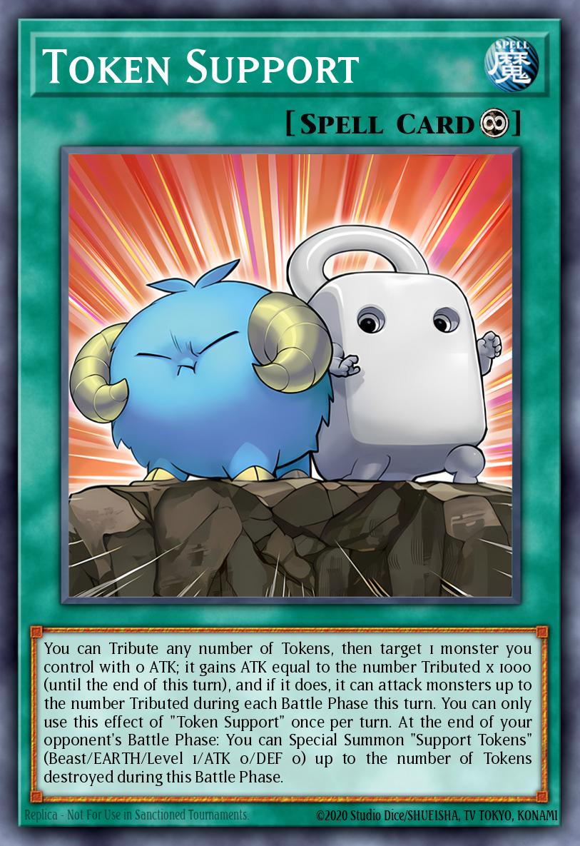 Token Support Card