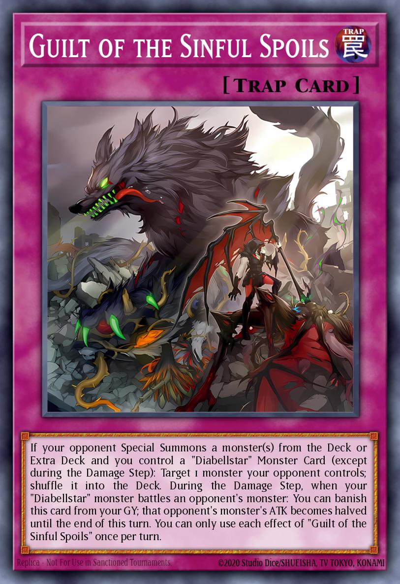 Guilt of the Sinful Spoils Card