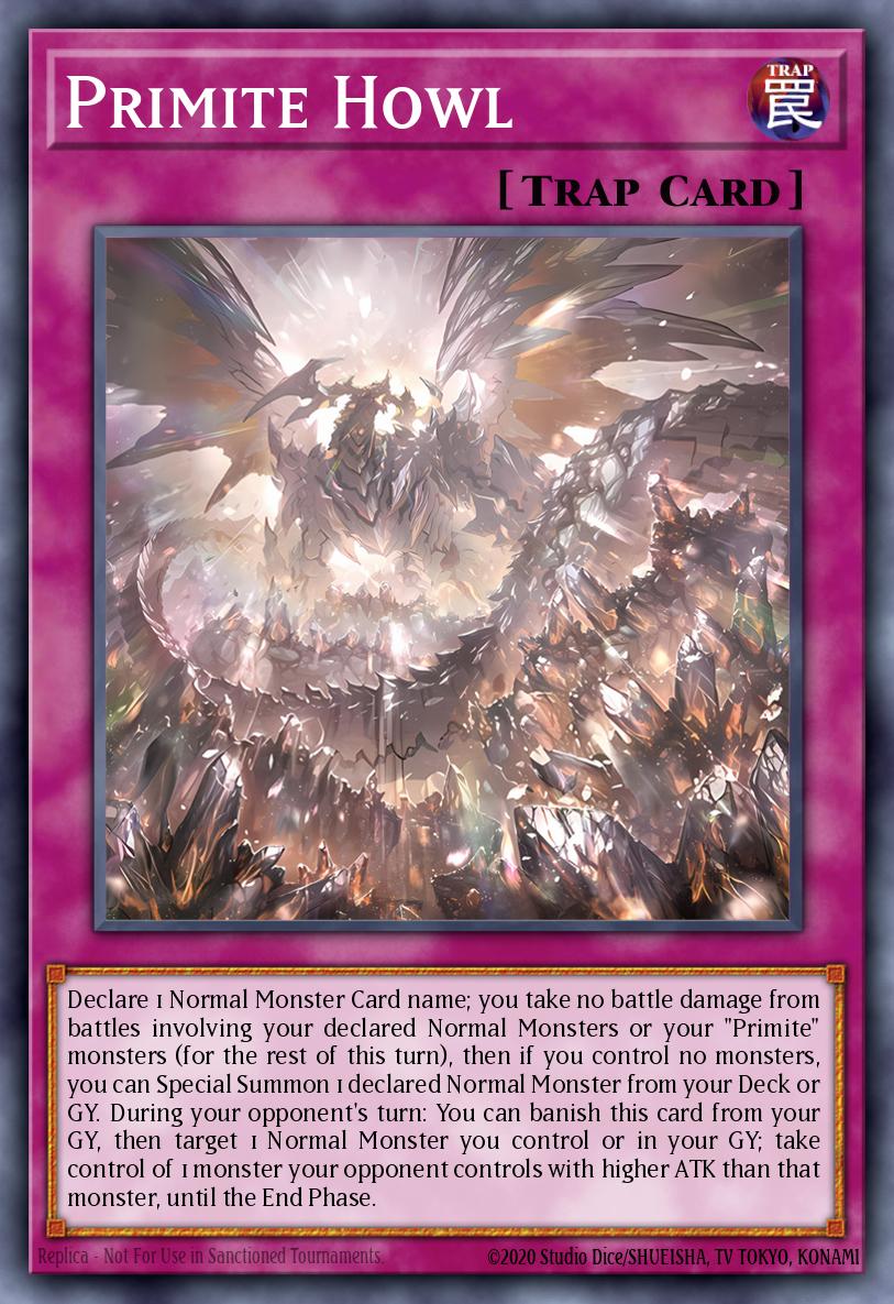 Primite Howl Card