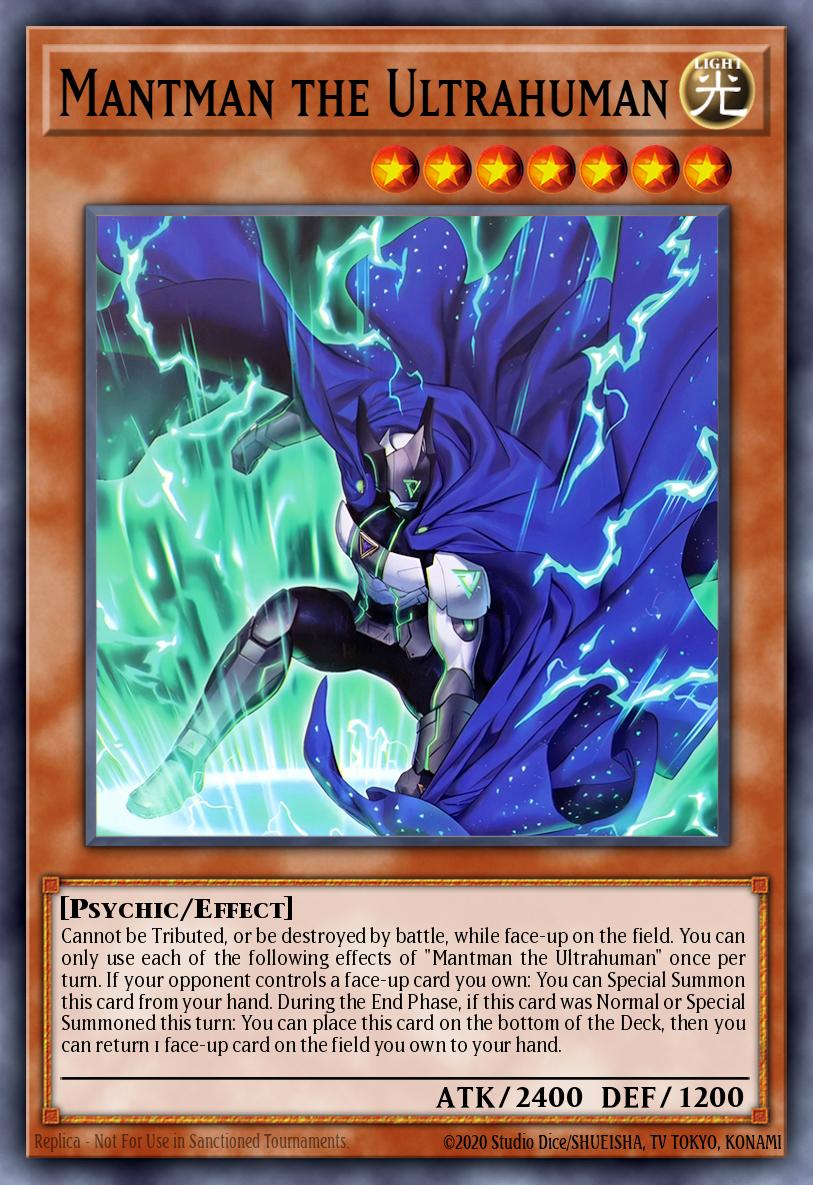 Mantman the Ultrahuman Card