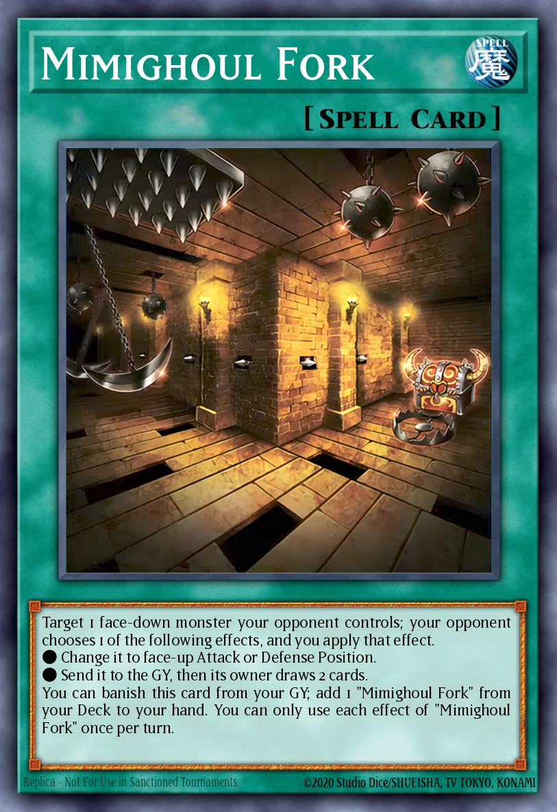 Mimighoul Fork Card