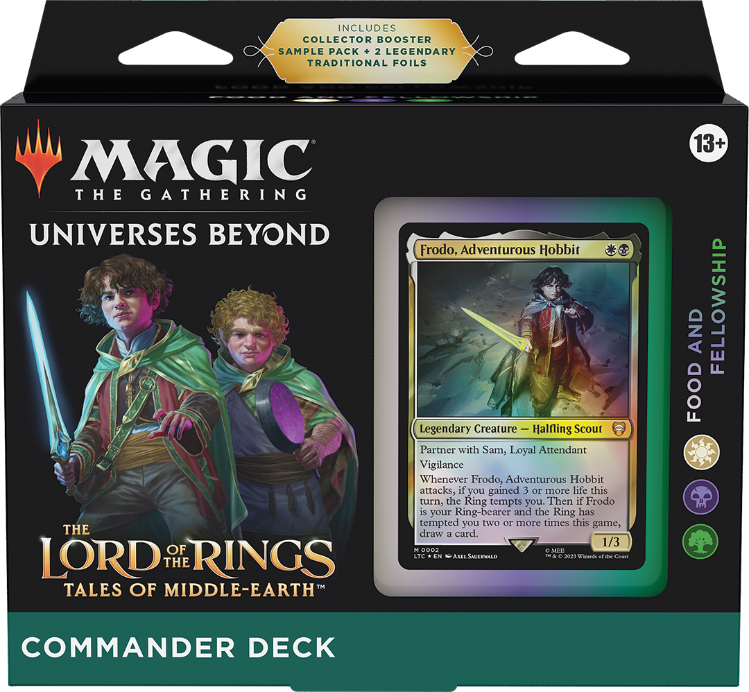 MTG Lord of the Rings: Tales of Middle Earth - Food and Fellowship Commander Deck