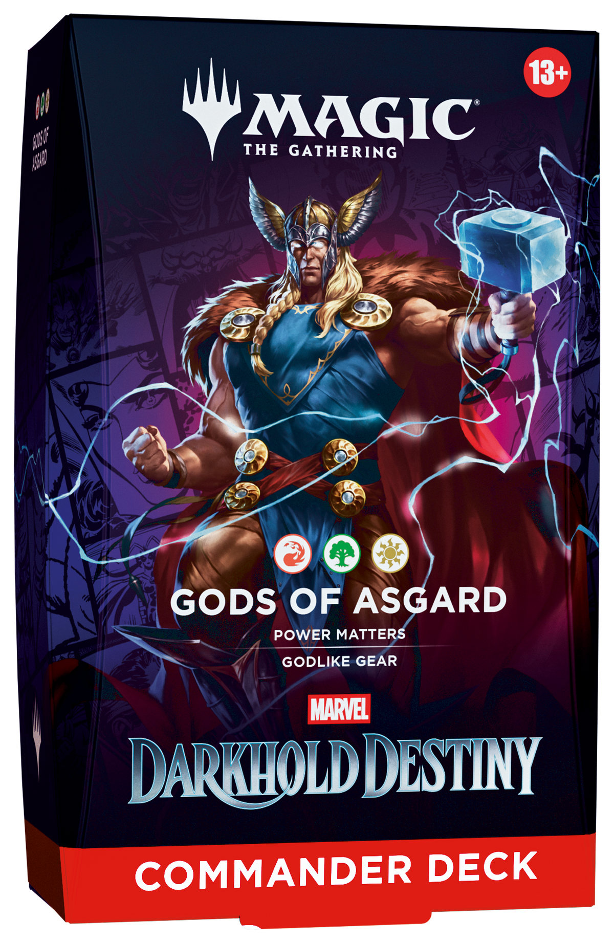 MTG Marvel: Darkhold Destiny Commander Deck - Gods of Asgard Pre-Order