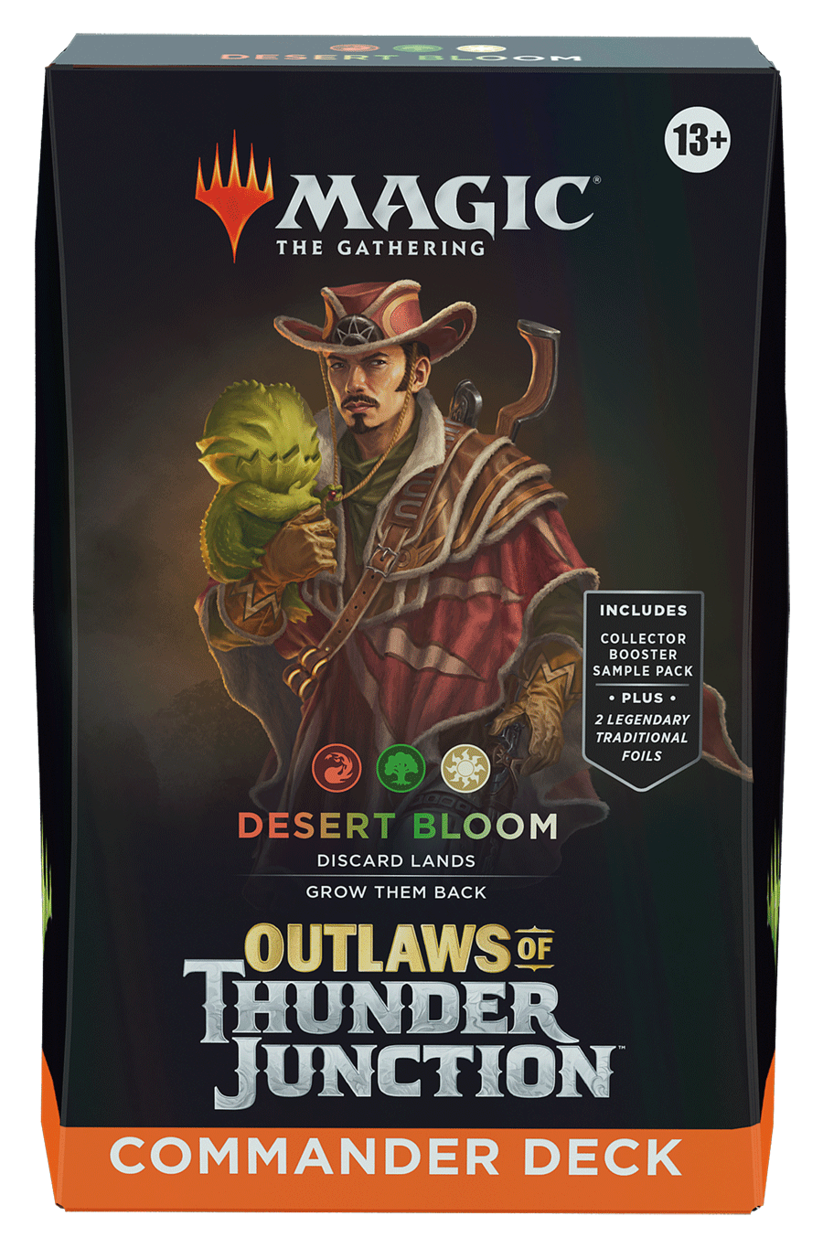 MTG Outlaws of Thunder Junction - Desert Bloom Commander Deck