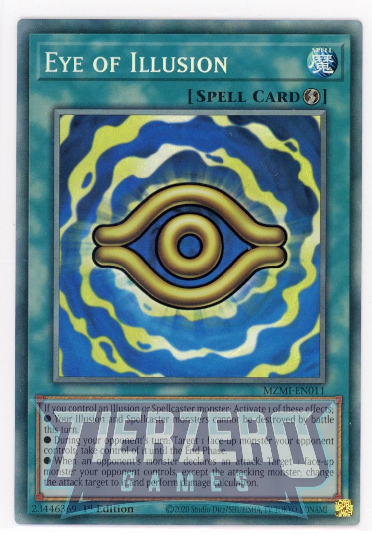 illusion cards yugioh MZMI-EN011 - Eye of Illusion - Collector's Rare - Quick-Play Spell