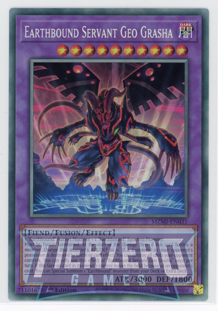 MZMI-EN031 - Earthbound Servant Geo Grasha - Collector's Rare