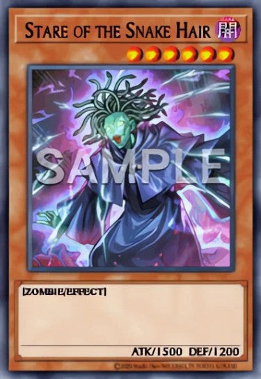 MZMU-EN003 - Stare of the Snake Hair - Ultra Rare - Maze of Muertos