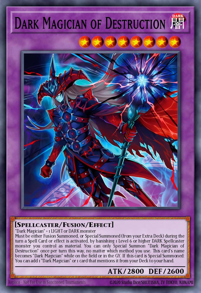 MZMU-EN011 - Dark Magician of Destruction - Collector's Rare - Maze of Muertos