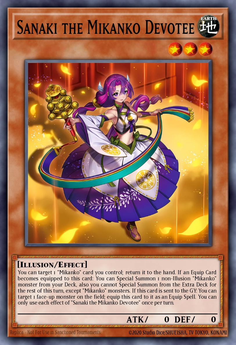 MZMU-EN017 - Sanaki the Mikanko Devotee - Ultra Rare - Maze of Muertos