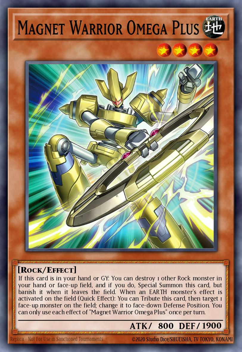 MZMU-EN054 - Magnet Warrior Omega Plus - Super Rare