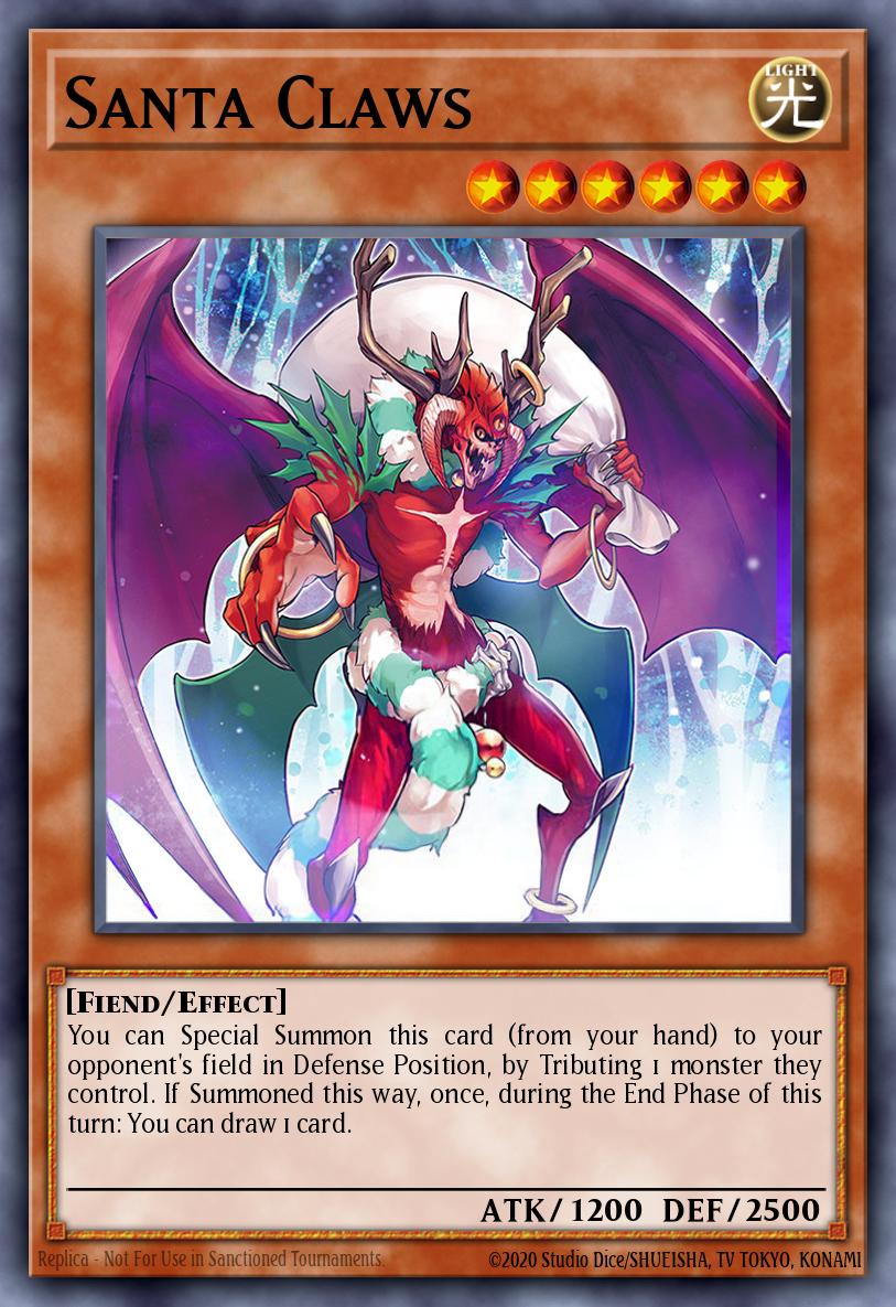 MZMU-EN079 - Santa Claws - Rare - Maze of Muertos