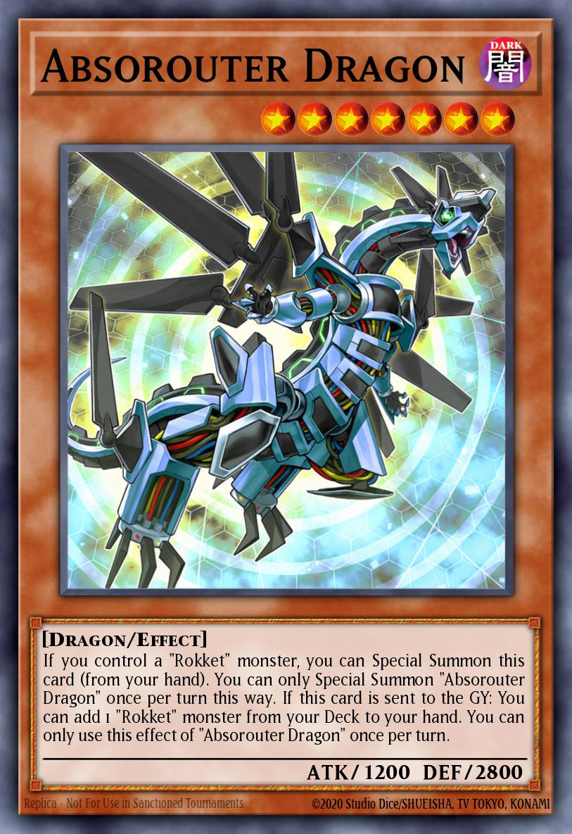 MZMU-EN090 - Absorouter Dragon - Rare - Maze of Muertos