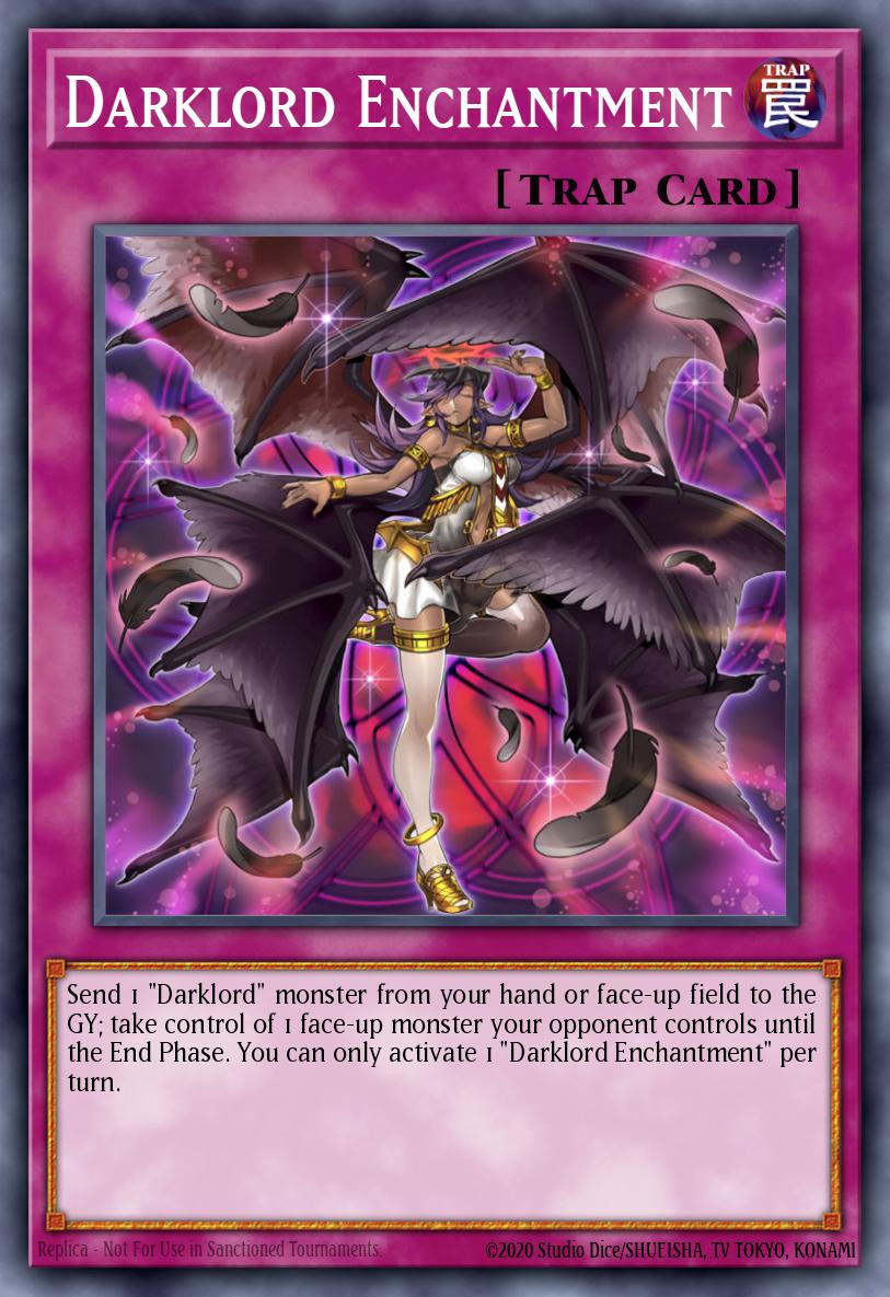 MZMU-EN124 - Darklord Enchantment - Rare - Maze of Muertos